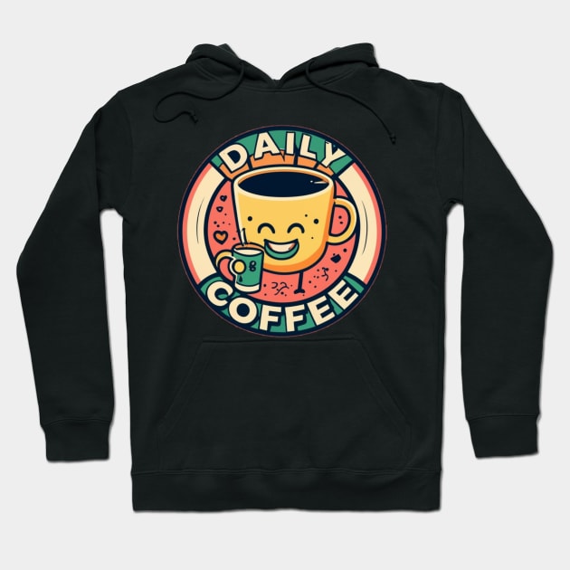 coffee cup Hoodie by AOAOCreation